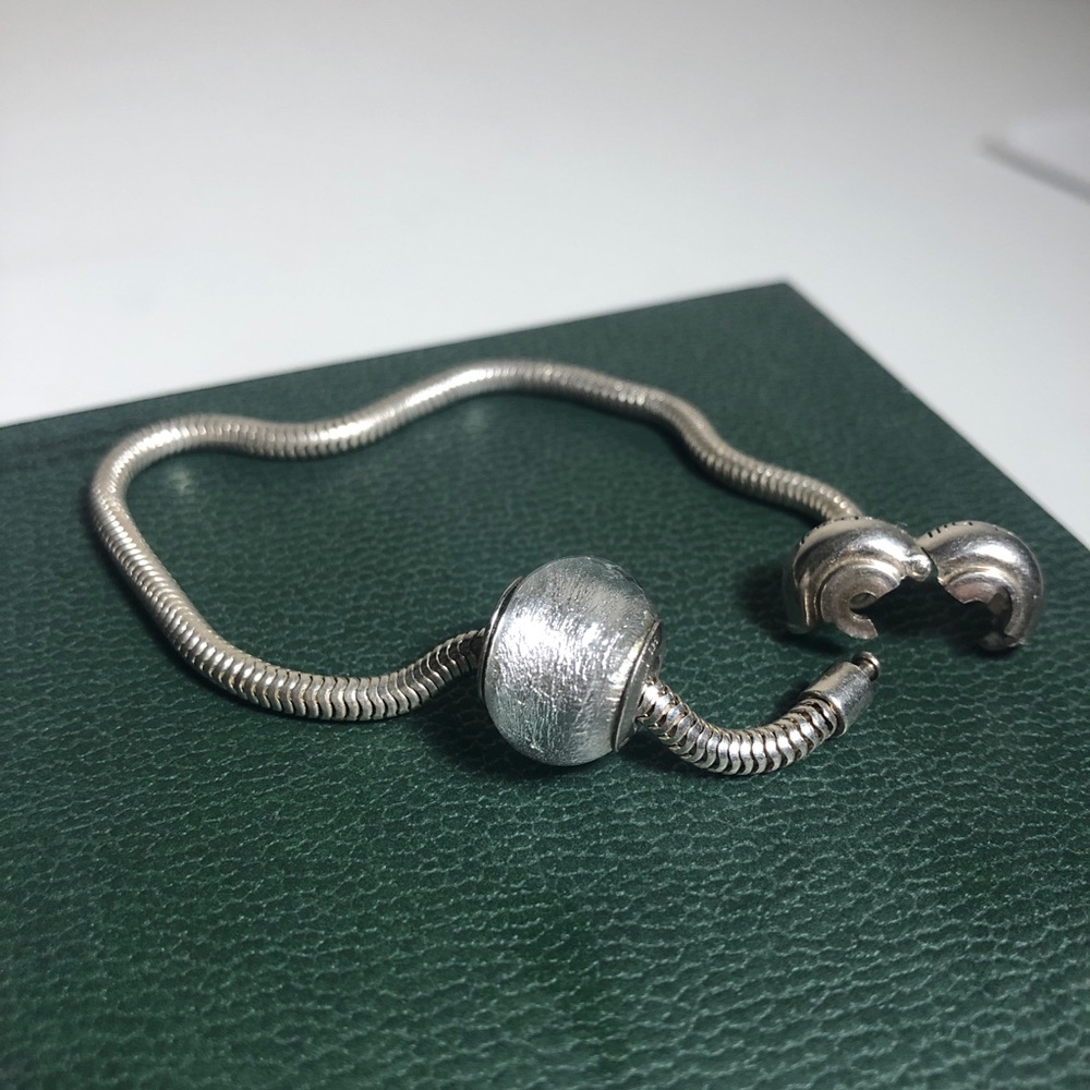 Clear Murano Italy Glass Charm